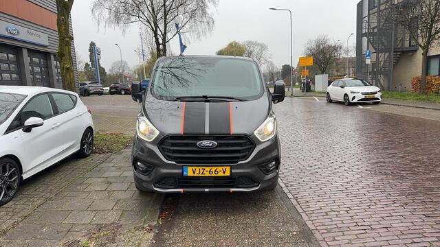 Ford TRANSIT CUSTOM 320 2.0 TDCI 185pk Automaat Sport DC Leer Trekhaak 2x Schuifdeur Navi Camera Winter pack