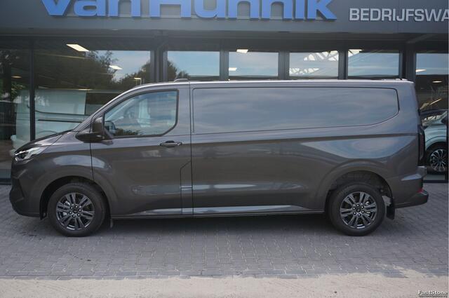 Ford TRANSIT CUSTOM 340L 2.5 PHEV Hybride 233PK Limited PRIJS INCL. BPM !! 13" Navi, Adap. Cruise, Camera, 17" LM, Trekhaak!! NR. HYB001