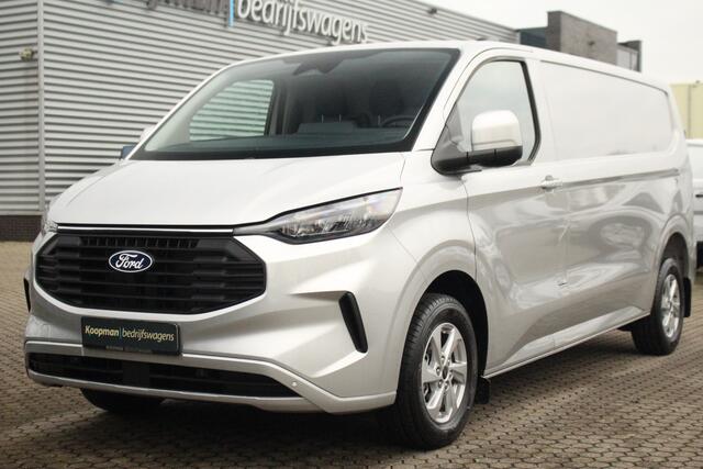 Ford TRANSIT CUSTOM E-Transit 340 L2H1 Limited 71 kWh 218pk Automaat | Trekgewicht 2300kg | LED | Carplay | Keyless | Camera | Cruise | Stoel+Stuurvwer. | Lease 735,- p/m