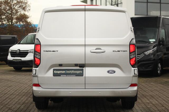 Ford TRANSIT CUSTOM E-Transit 340 L2H1 Limited 71 kWh 218pk Automaat | Trekgewicht 2300kg | LED | Carplay | Keyless | Camera | Cruise | Stoel+Stuurvwer. | Lease 735,- p/m