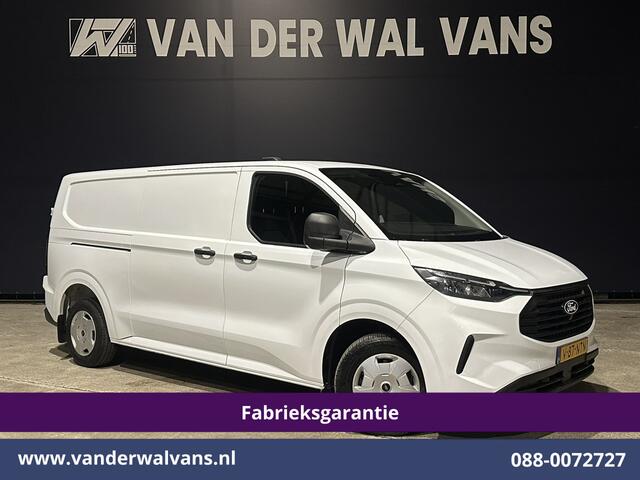 Ford TRANSIT CUSTOM 2.0 TDCI 136pk L2H1 Fabrieksgarantie Euro6 Airco | Camera | Apple Carplay | Cruisecontrol | LED Android Auto, Parkeersensoren, Verwarmde voorruit, Bijrijdersbank, 2800kg trekvermogen