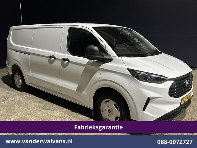 Ford TRANSIT CUSTOM 2.0 TDCI 136pk L2H1 Fabrieksgarantie Euro6 Airco | Camera | Apple Carplay | Cruisecontrol | LED Android Auto, Parkeersensoren, Verwarmde voorruit, Bijrijdersbank, 2800kg trekvermogen