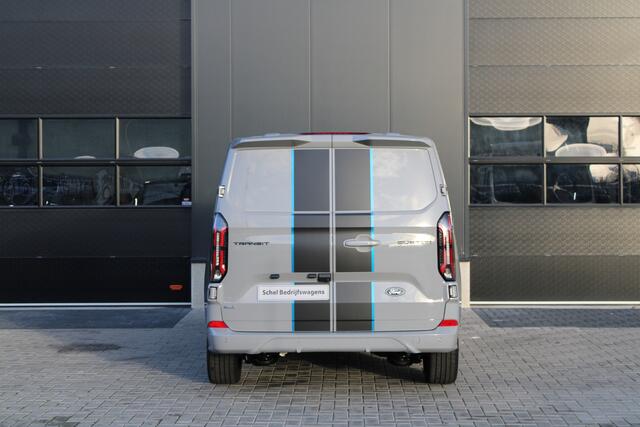 Ford TRANSIT CUSTOM 320 2.5 PHEV L1H1 Sport DC 232pk - 2x Schuif - 360 Camera - ACC - Keyless - Stoel/Stuurverwarming - Blindspot - Incl BPM - Rijklaar