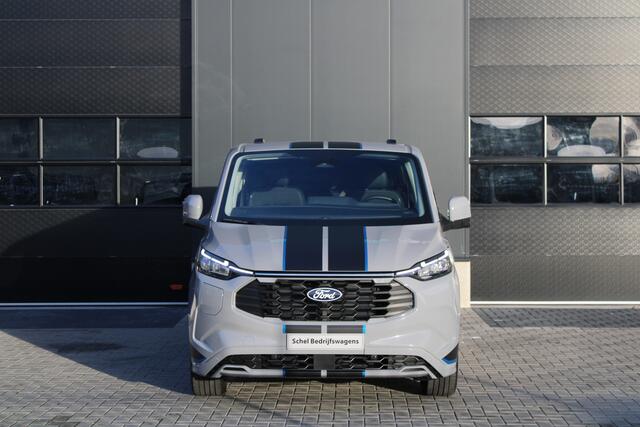 Ford TRANSIT CUSTOM 320 2.5 PHEV L1H1 Sport DC 232pk - 2x Schuif - 360 Camera - ACC - Keyless - Stoel/Stuurverwarming - Blindspot - Incl BPM - Rijklaar