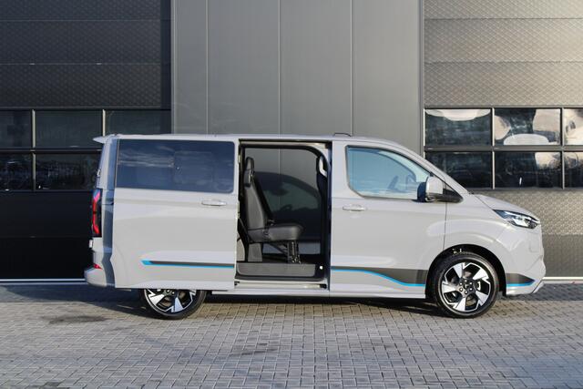 Ford TRANSIT CUSTOM 320 2.5 PHEV L1H1 Sport DC 232pk - 2x Schuif - 360 Camera - ACC - Keyless - Stoel/Stuurverwarming - Blindspot - Incl BPM - Rijklaar