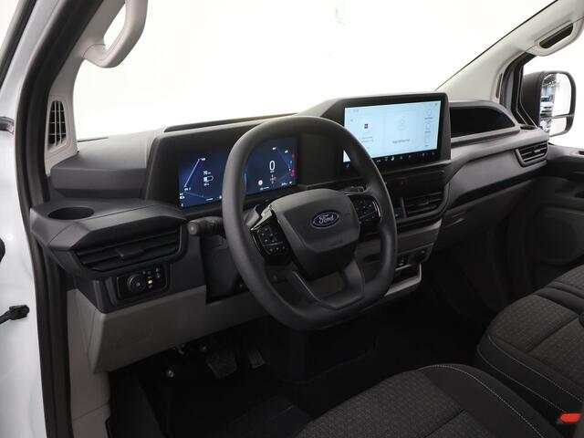Ford TRANSIT CUSTOM E-Transit 320 | L1 H1 | TREND | 65 kWh | 328 KM RANGE | CLIMATE CONTROL | CARPLAY / ANDROID AUTO | STOELVERWARMING | SPIEGEL VERWARMING | ACHTERUITRIJCAMERA | VOORRUITVERWARMING | LAADRUIMTE PAKKET | VOORBEREIDING 2300 KG TREKHAAK
