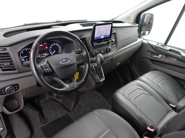 Ford TRANSIT CUSTOM 300 2.0 TDCI Sportline Aut- Carplay, Android Auto, Xenon Led, Lane Assist, Trekhaak, 3 Pers, Leder