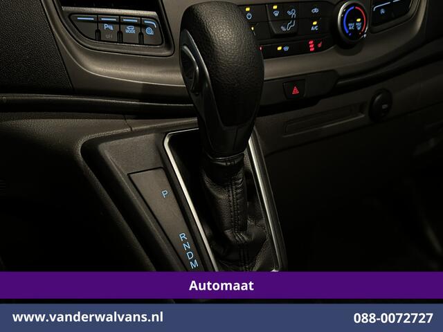 Ford TRANSIT CUSTOM 2.0 TDCI 131pk Automaat L2H1 Euro6 Airco | Camera | Apple Carplay | LED | Cruisecontrol | Trekhaak Android Auto, Stoelverwarming, Verwarmde voorruit, Dakdragers, Parkeersensoren, Bijrijdersbank, Achterklep