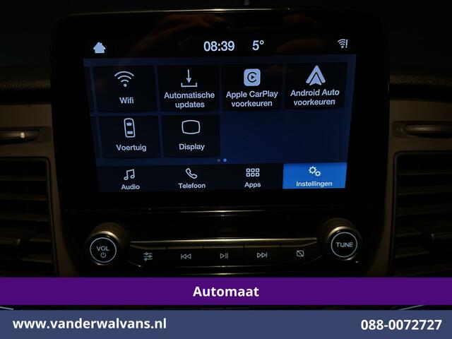 Ford TRANSIT CUSTOM 2.0 TDCI 131pk Automaat L2H1 Euro6 Airco | Camera | Apple Carplay | LED | Cruisecontrol | Trekhaak Android Auto, Stoelverwarming, Verwarmde voorruit, Dakdragers, Parkeersensoren, Bijrijdersbank, Achterklep