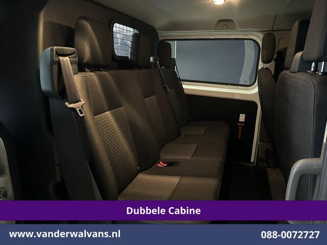 Ford TRANSIT CUSTOM 2.0 TDCI 130pk L2H1 Dubbele Cabine Euro6 Airco | 6-Zits | Camera | Navigatie | LED | Apple Carplay Android Auto, Cruisecontrol, Stoelverwarming, Verwarmde voorruit, Parkeersensoren, Achterklep