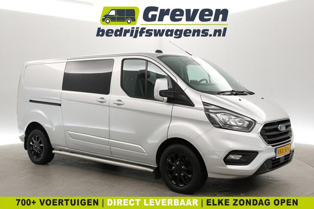 Ford TRANSIT CUSTOM 2.0 TDCI L2H1 Limited | DC | 6-Zits | Airco | Cruise | Carplay | Trekh. | Navi | Parkeersens. | Stoelverw.