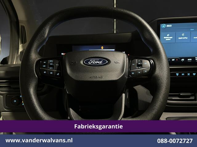Ford TRANSIT CUSTOM 2.0 TDCI 111pk L1H1 Fabrieksgarantie Euro6 Airco | Camera | LED | Apple Carplay | Cruisecontrol Android Auto, Verwarmde voorruit, Parkeersensoren, Bijrijdersbank