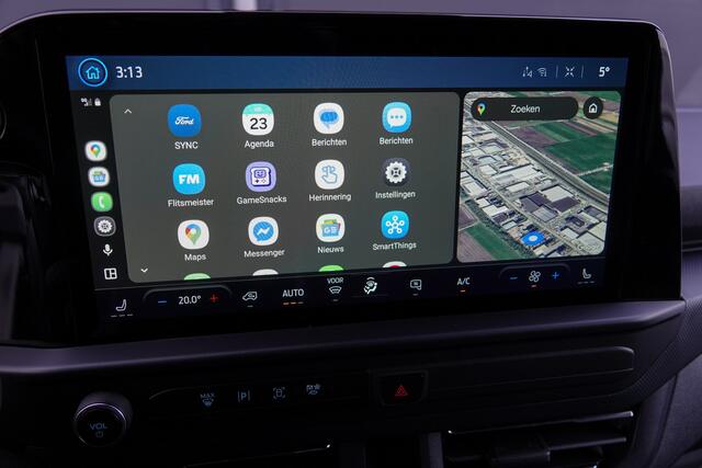 Ford TRANSIT CUSTOM E-Transit L1H1 218Pk Aut. | Elektrisch | 71 kWh | Limited 320 | Pro Power Onboard | Achteruitrijcamera | Trekhaak | 17''