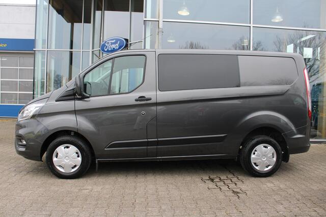 Ford TRANSIT CUSTOM 2.0 TDCI L1H1 Trend Dubbele Cabine | Trekhaak | Stoel + Stuurverwarming | Camera | Cruise Control | Carplay |