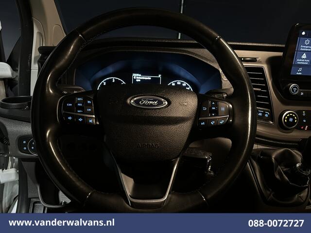Ford TRANSIT CUSTOM 2.0 TDCI 130pk L2H1 Euro6 Airco | Camera | Apple Carplay | LED | Cruisecontrol | 2800kg Trekhaak Android Auto, Stoelverwarming, Verwarmde voorruit, Parkeersensoren