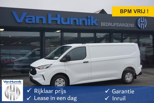 Ford TRANSIT CUSTOM 300L 136PK Trend BPM VRIJ!! 12" Sync4 Apple CP/Android A, Camera!! NR. 533*