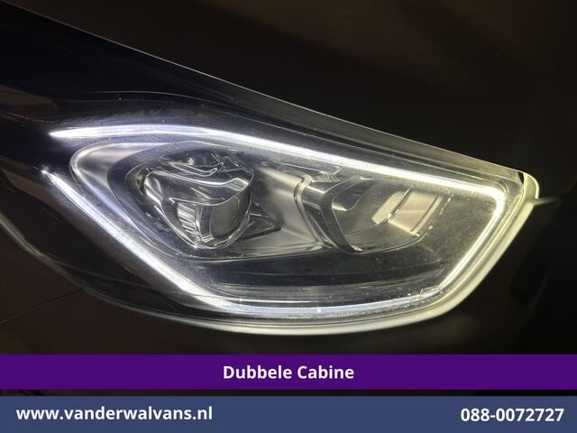 Ford TRANSIT CUSTOM 2.0 TDCI 170pk L2H1 Dubbele Cabine Euro6 Airco | 6-Zits | Camera | Navigatie | LED | Apple Carplay Android Auto, Cruisecontrol, Stoelverwarming, Verwarmde voorruit, Parkeersensoren, 2800kg trekvermogen, Dakdragers