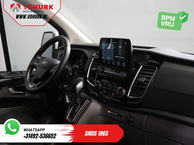 Ford TRANSIT CUSTOM 2.0 TDCI 130 pk L2 Limited DC Dubbel Cabine 2xSchuifdeur/ Stoelverw./ Carplay/ Cruise/ PDC/ Camera/ Navi/ Trekhaak/ Alarm III