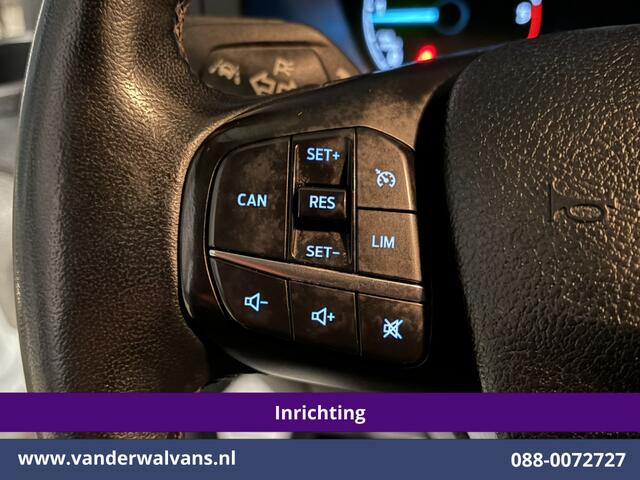 Ford TRANSIT CUSTOM 2.0 TDCI 130pk L2H1 Inrichting Euro6 Airco | Camera | LED | Cruisecontrol | Verwarmde voorruit Parkeersensoren, 2800kg trekvermogen, Bijrijdersbank