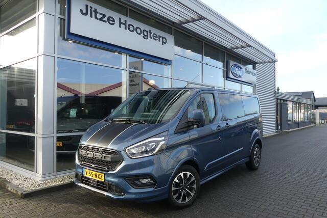 Ford TRANSIT CUSTOM 320 2.0 TDCI L2H1 Sport 5p., TREKHAAK (2.550KG), DUBBELE SCHUIFDEUR, WINTER PACK, CRUISE, AIRCO, CAMERA, PDC V&A, APPLE CARPLAY/ANDROID AUTO, BI-XENON, LANE ASSIST, DAB, 47.576KM