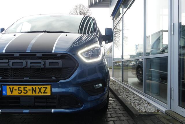 Ford TRANSIT CUSTOM 320 2.0 TDCI L2H1 Sport 5p., TREKHAAK (2.550KG), DUBBELE SCHUIFDEUR, WINTER PACK, CRUISE, AIRCO, CAMERA, PDC V&A, APPLE CARPLAY/ANDROID AUTO, BI-XENON, LANE ASSIST, DAB, 47.576KM