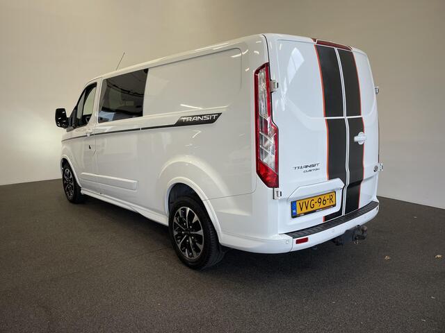 Ford TRANSIT CUSTOM 320 2.0 TDCI L2H1 170PK Sport Automaat Dubbele Cabine Airco Cruise Control Bluetooth Navi Trekhaak