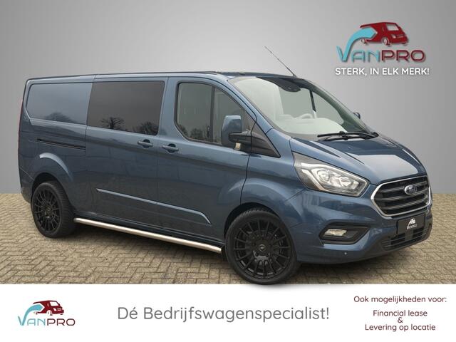 Ford TRANSIT CUSTOM 2.0 TDCi 130PK Dubbel Cabine L2 / Airco / Dubbele Schuifdeur / Trekhaak / Cruise