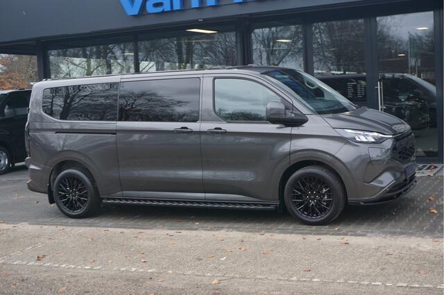 Ford TRANSIT CUSTOM 320L 2.5 PHEV 233PK Dubbel Cabine JWR EDITION PRIJS INCL. BPM !! 13" Navi, Adap. Cruise, Camera, 19" LM, Trekhaak!! NR. HYBDC3