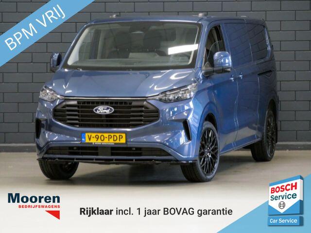 Ford TRANSIT CUSTOM 320 2.0 TDCI 170PK L2H1 Limited | PRIJS INCL. ACCESSOIRES | 2X ZIJSCHUIFDEUR | TREKHAAK |
