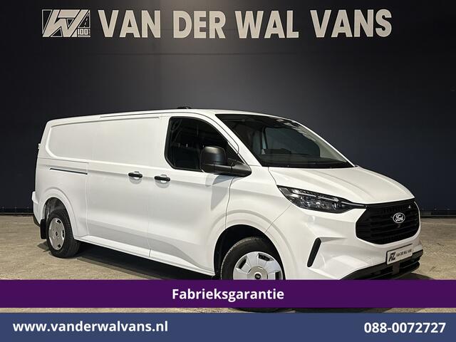 Ford TRANSIT CUSTOM 2.0 TDCI 136pk L2H1 Fabrieksgarantie Euro6 Airco | Camera | Apple Carplay | LED Android Auto, Cruisecontrol, Verwarmde voorruit, Parkeersensoren, Bijrijdersbank