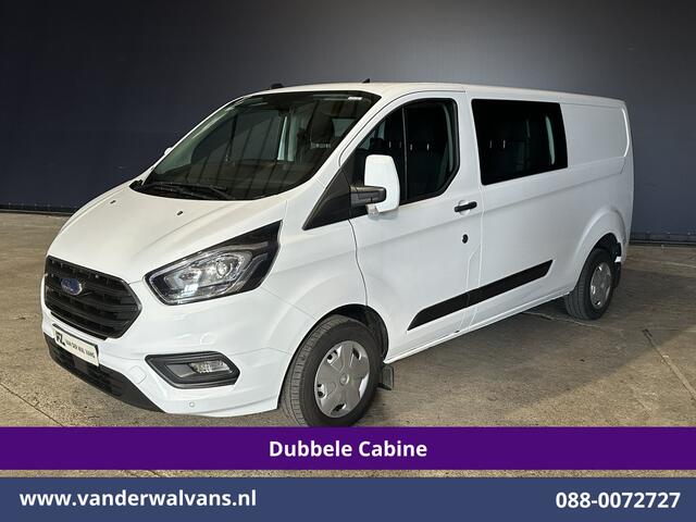 Ford TRANSIT CUSTOM 2.0 TDCI 130pk L2H1 Dubbele Cabine Euro6 Airco | 6-Zits | LED | Cruisecontrol | Parkeersensoren Achterklep