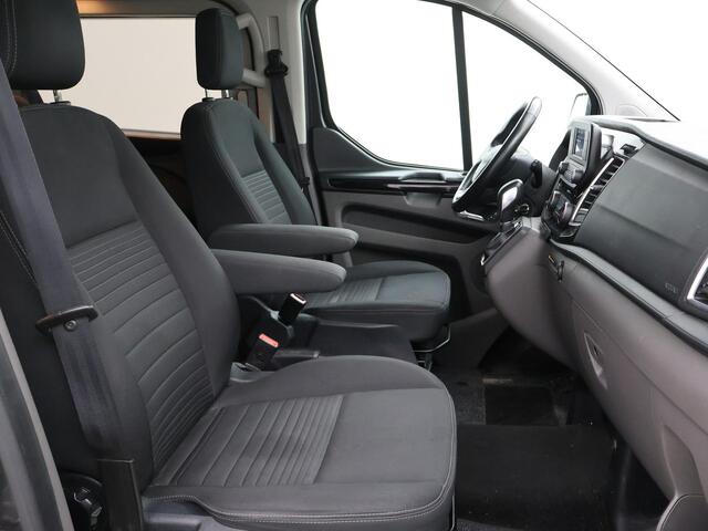 Ford TRANSIT CUSTOM 2.0 TDCI 130 PK AUT. L2H1 DUBBEL CABINE LIMITED | 2 SCHUIFDEUREN | TREKHAAK | CAMERA | STOELVERW. |