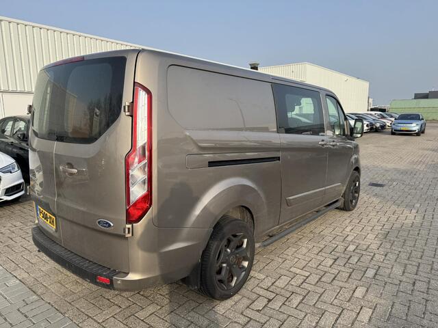 Ford TRANSIT CUSTOM 320 2.0 TDCI L2H1 Limited DC 130pk | 5pers. | Sync 3 Navigatie | Stoelverwarming | Sidebars