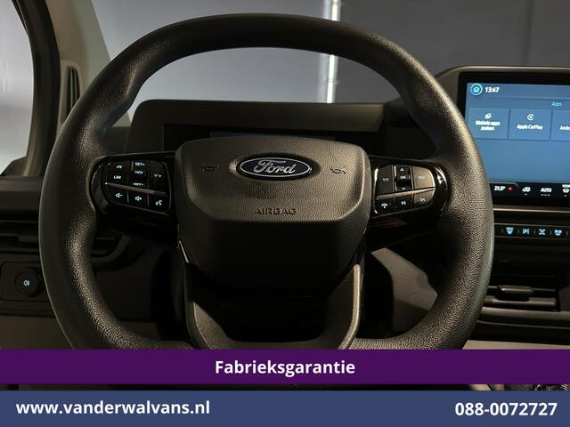 Ford TRANSIT CUSTOM 2.0 TDCI 136pk L2H1 Fabrieksgarantie Euro6 Airco | Camera | LED | Apple Carplay | Cruisecontrol Android Auto, Leder, Verwarmde voorruit, Parkeersensoren, Bijrijdersbank, 2740kg laadvermogen