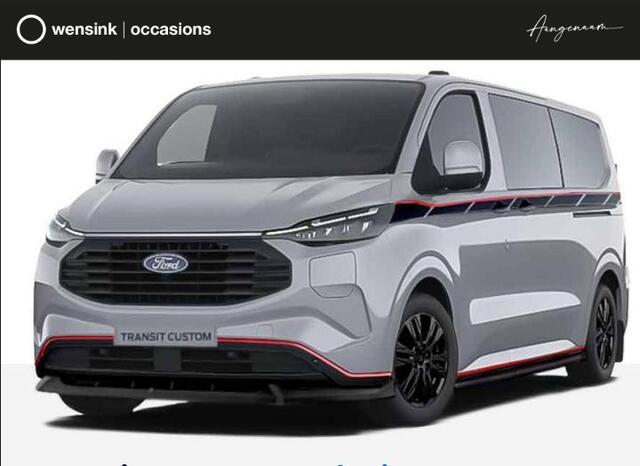 Ford TRANSIT CUSTOM 320 2.5 PHEV L2H1 Grey Platinum Dubbele Cabine | Driver Assistance Pack Ultimate | Dubbele Schuifdeuren
