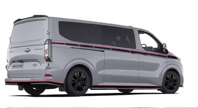 Ford TRANSIT CUSTOM 320 2.5 PHEV L2H1 Grey Platinum Dubbele Cabine | Driver Assistance Pack Ultimate | Dubbele Schuifdeuren