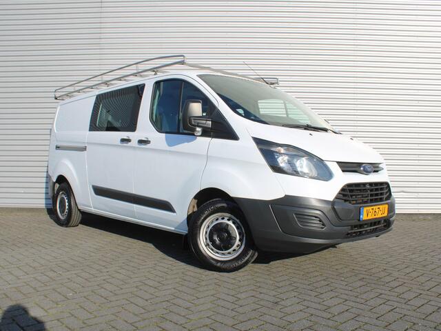 Ford TRANSIT CUSTOM 290 2.0 TDCI L2H1 Economy Edition | Meeneemprijs! | Trekhaak | Dubbele cabine | Imperiaal | Airco | Bluetooth |