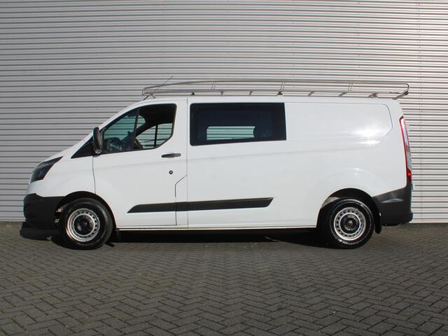 Ford TRANSIT CUSTOM 290 2.0 TDCI L2H1 Economy Edition | Meeneemprijs! | Trekhaak | Dubbele cabine | Imperiaal | Airco | Bluetooth |