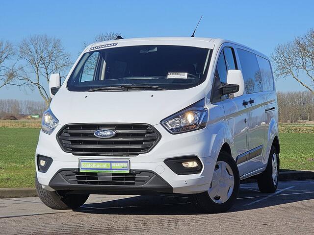 Ford TRANSIT CUSTOM 320 2.0 TDCI L2H1 DC Automaat Airco Cruise Control PDC Achterdeuren Trekhaak