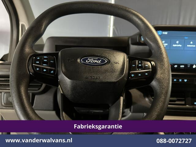 Ford TRANSIT CUSTOM 2.0 TDCI 136pk L2H1 Fabrieksgarantie Euro6 Airco | Camera | LED | Apple Carplay | Cruisecontrol Android Auto, Verwarmde voorruit, Parkeersensoren, Bijrijdersbank, 2740 kg trekvermogen