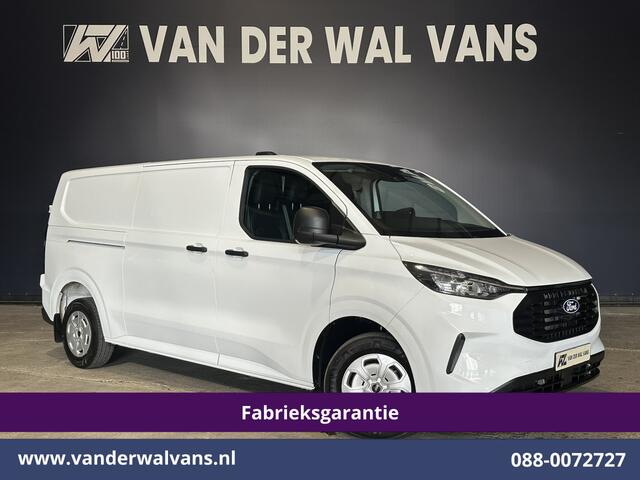 Ford TRANSIT CUSTOM 2.0 TDCI 136pk L2H1 Fabrieksgarantie Euro6 Airco | Camera | LED | Apple Carplay | Cruisecontrol Android Auto, Verwarmde voorruit, Parkeersensoren, Bijrijdersbank, 2800kg trekvermogen