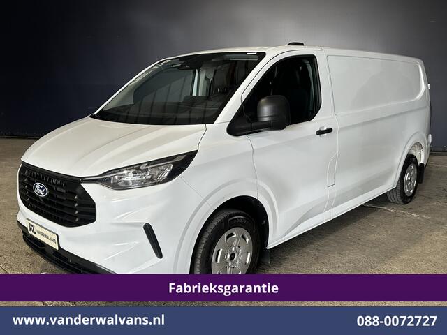 Ford TRANSIT CUSTOM 2.0 TDCI 136pk L2H1 Fabrieksgarantie Euro6 Airco | Camera | LED | Apple Carplay | Cruisecontrol Android Auto, Verwarmde voorruit, Parkeersensoren, Bijrijdersbank, 2800kg trekvermogen