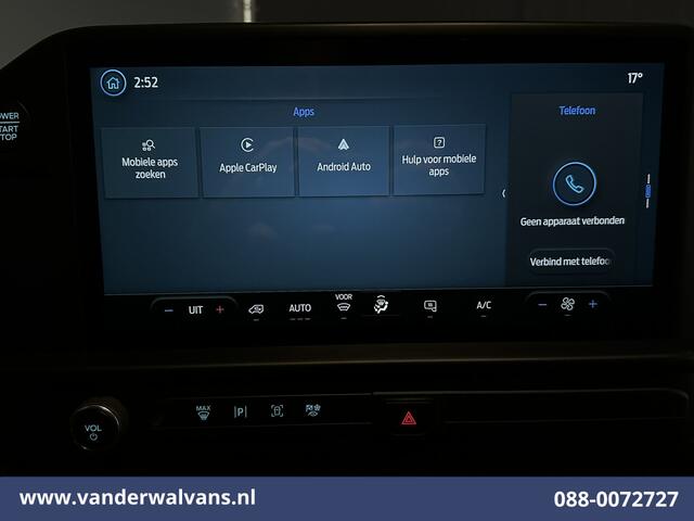 Ford TRANSIT CUSTOM 2.0 TDCI 136pk L2H1 Euro6 Airco | Camera | LED | Cruisecontrol | Apple Carplay Android Auto, Parkeersensoren, Bijrijdersbank, 2800kg trekvermogen