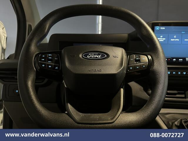 Ford TRANSIT CUSTOM 2.0 TDCI 136pk L2H1 Euro6 Airco | Camera | LED | Apple Carplay | Cruisecontrol Android Auto, Verwarmde voorruit, Parkeersensoren, Bijrijdersbank, 2800kg trekvermogen