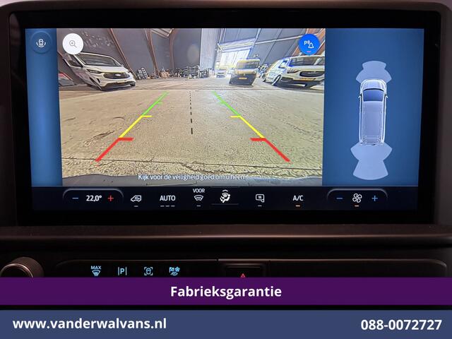 Ford TRANSIT CUSTOM 2.0 TDCI 136pk L2H1 Fabrieksgarantie Euro6 Airco | Camera | Apple Carplay | LED Cruisecontrol, Androids Auto, Verwarmde Voorruit, Parkeersensoren, Bijrijdersbank, 2800kg trekvermogen