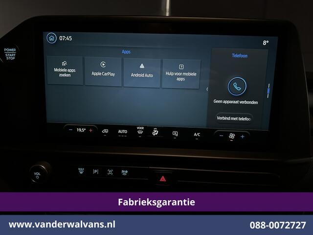 Ford TRANSIT CUSTOM 2.0 TDCI 111pk LH1 Fabrieksgarantie Euro6 Airco | Camera | LED | Apple Carplay | Cruisecontrol Android Auto, Verwarmde voorruit, Parkeersensoren, Bijrijdersbank