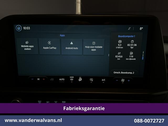 Ford TRANSIT CUSTOM 2.0 TDCI 111pk L1H1 Fabrieksgarantie Euro6 Airco | Camera | LED | Apple Carplay | Cruisecontrol Android Auto, Verwarmde voorruit, Parkeersensoren, Bijrijdersbank