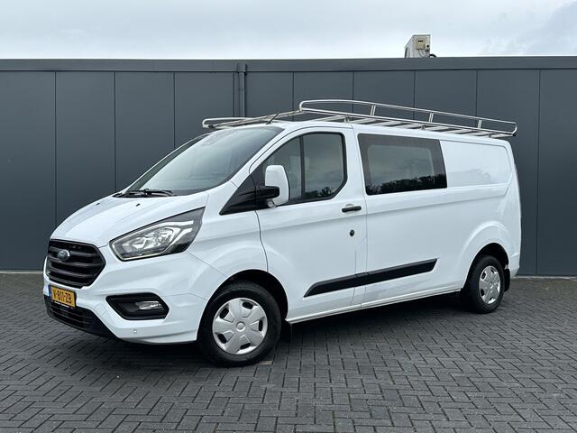 Ford TRANSIT CUSTOM 2.0 TDCI / L2H1 / DUBBEL CABINE / 1e EIG. / TREKHAAK / IMPERIAAL / CAMERA / CRUISE / 6 PERSOONS