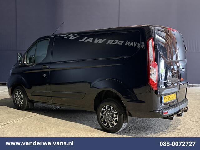 Ford TRANSIT CUSTOM 2.0 TDCI 130pk L1H1 Euro6 Airco | LED | 2500kg Trekhaak | Cruisecontrol | Verwarmde voorruit Parkeersensoren, Bijrijdersbank