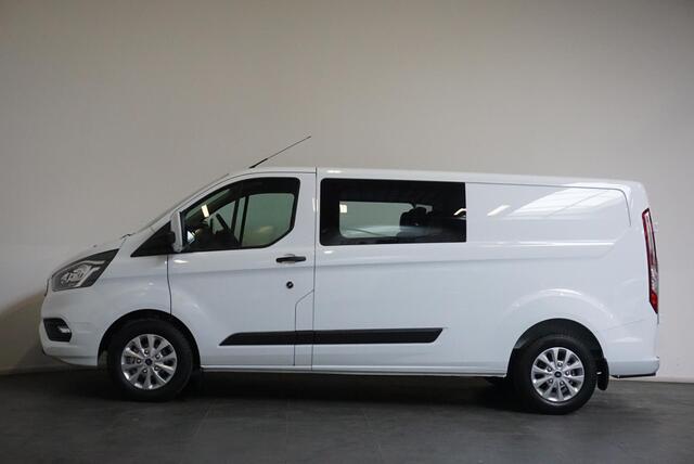 Ford TRANSIT CUSTOM 300 2.0 TDCI L2H1 Trend Dubbele Cabine Automaat 5p | Airco | Navigatie | Bluetooth | Trekhaak